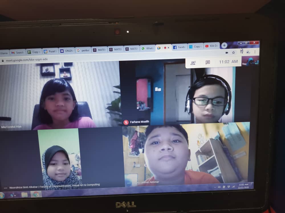 kelas online google meet 22 nov 2020